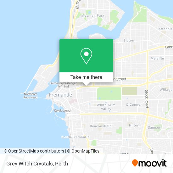 Grey Witch Crystals map