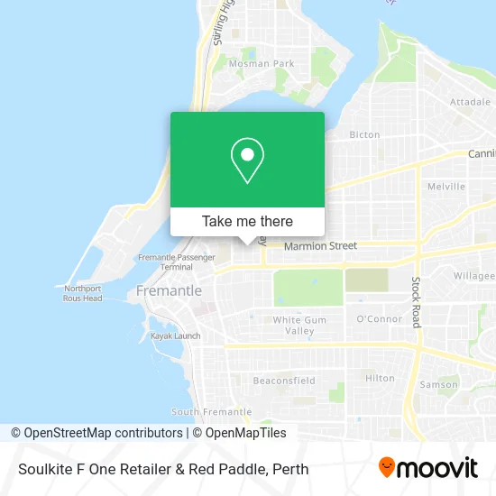 Mapa Soulkite F One Retailer & Red Paddle