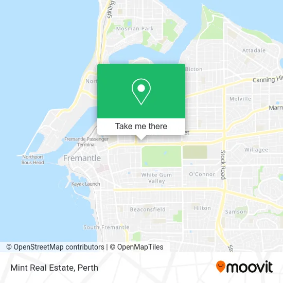 Mapa Mint Real Estate