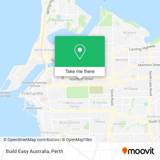 Build Easy Australia map