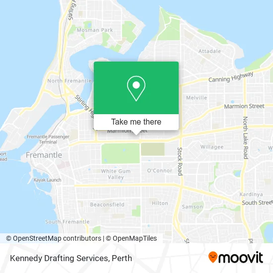 Kennedy Drafting Services map