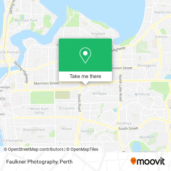 Mapa Faulkner Photography