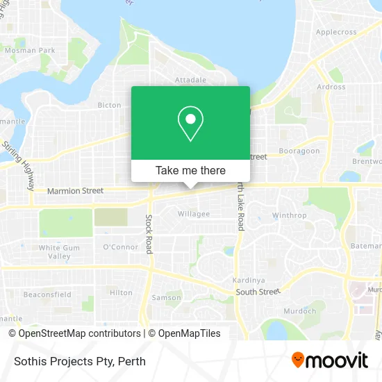 Mapa Sothis Projects Pty