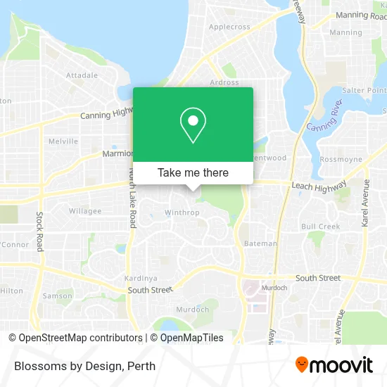 Mapa Blossoms by Design