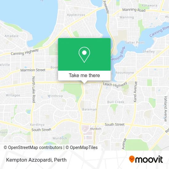 Mapa Kempton Azzopardi