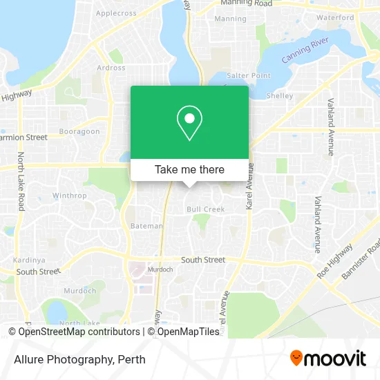 Mapa Allure Photography