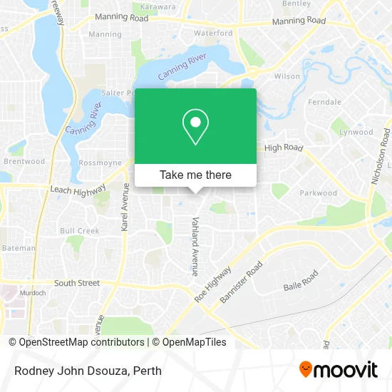 Mapa Rodney John Dsouza