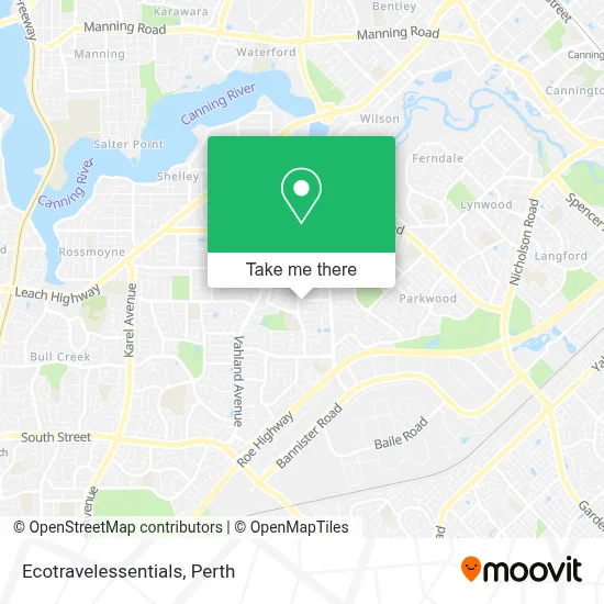 Mapa Ecotravelessentials