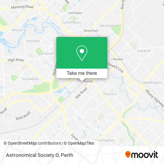 Astronomical Society O map