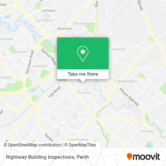 Mapa Rightway Building Inspections