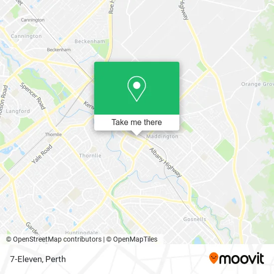 Mapa 7-Eleven