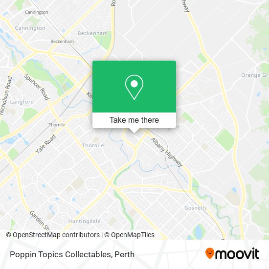 Poppin Topics Collectables map