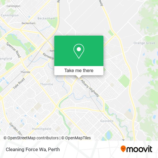 Cleaning Force Wa map