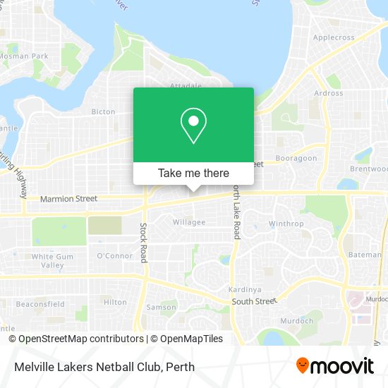 Mapa Melville Lakers Netball Club