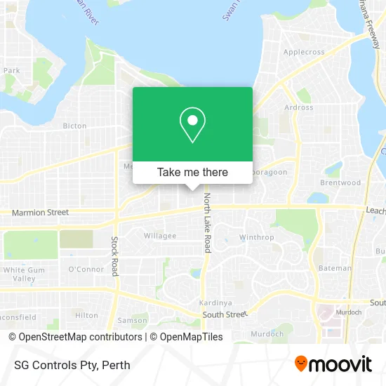 Mapa SG Controls Pty