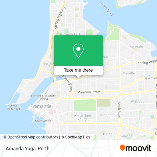 Amanda Yoga map