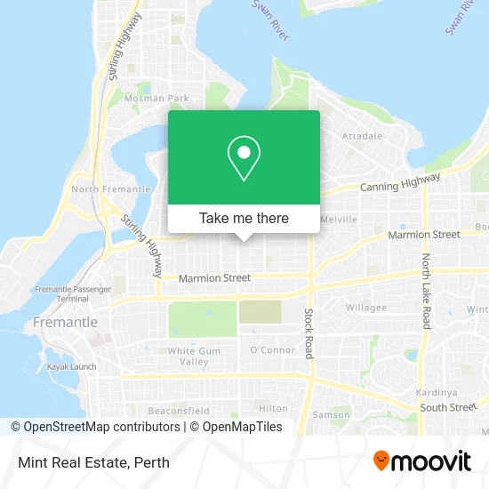 Mapa Mint Real Estate