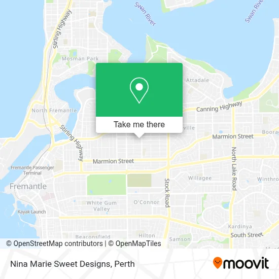 Mapa Nina Marie Sweet Designs