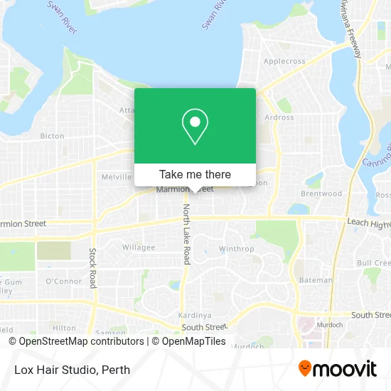 Mapa Lox Hair Studio