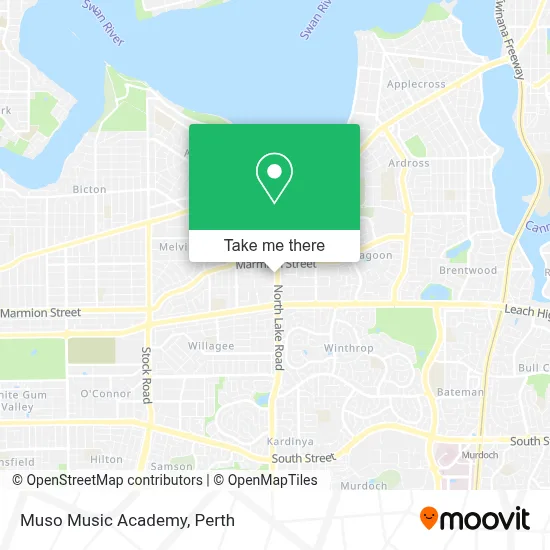 Mapa Muso Music Academy