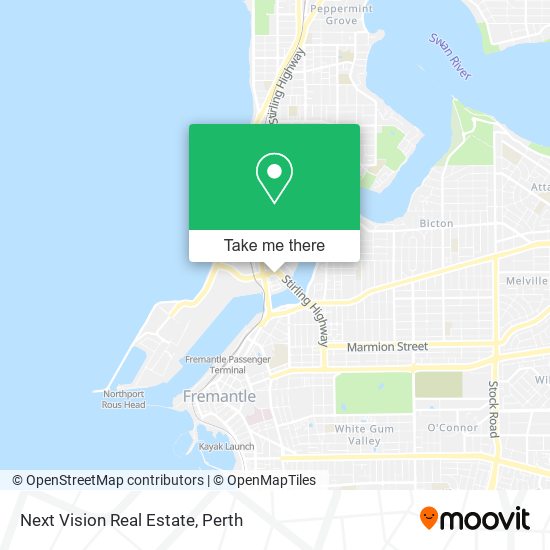 Next Vision Real Estate map