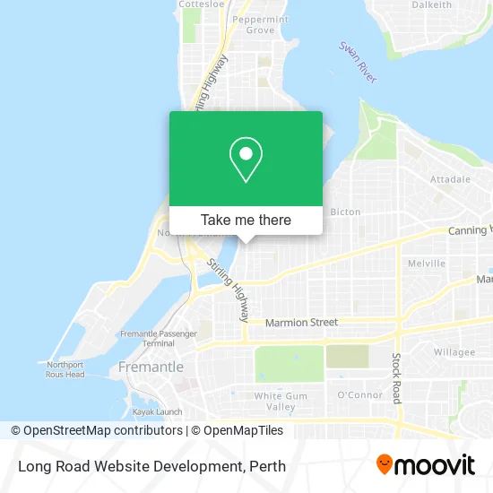 Long Road Website Development map