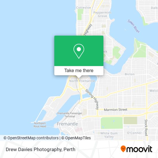 Drew Davies Photography map
