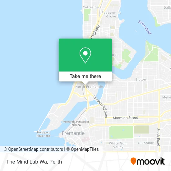 Mapa The Mind Lab Wa