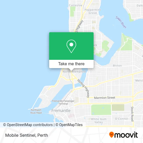 Mapa Mobile Sentinel