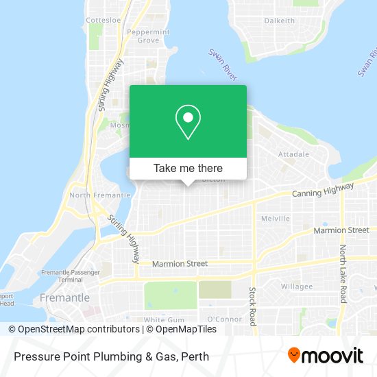 Mapa Pressure Point Plumbing & Gas