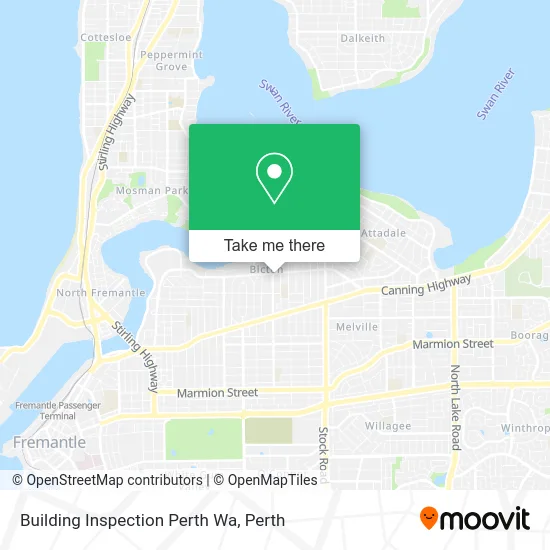 Mapa Building Inspection Perth Wa