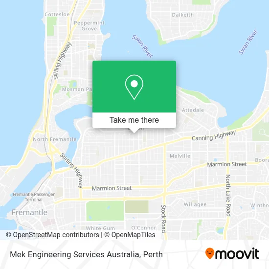 Mapa Mek Engineering Services Australia