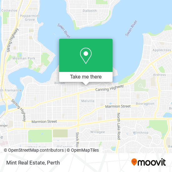 Mint Real Estate map