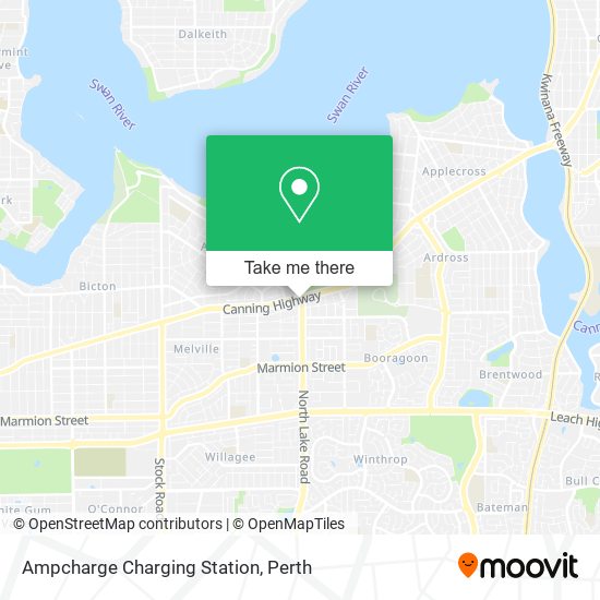Ampcharge Charging Station map