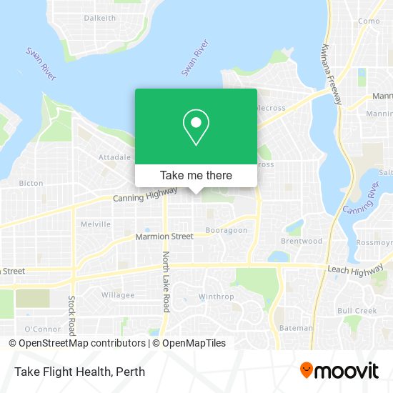 Take Flight Health map