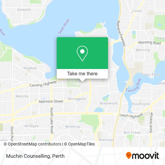 Muchin Counselling map