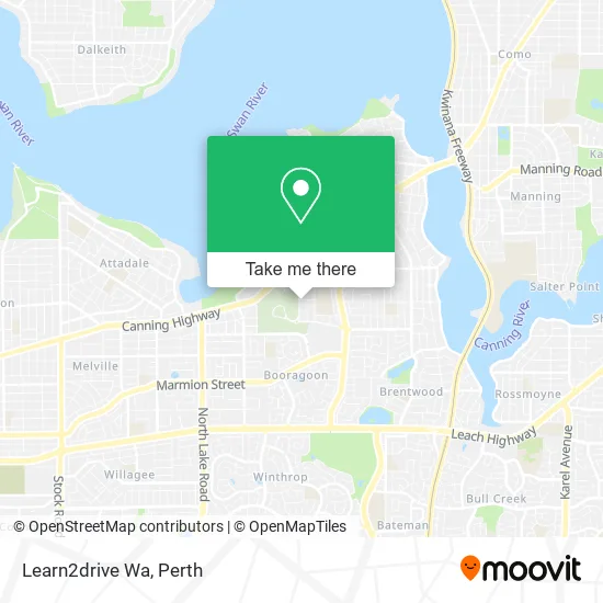 Mapa Learn2drive Wa
