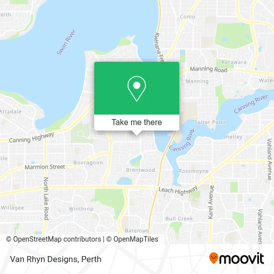 Mapa Van Rhyn Designs