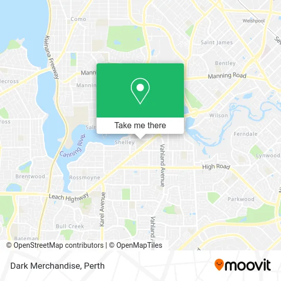 Mapa Dark Merchandise