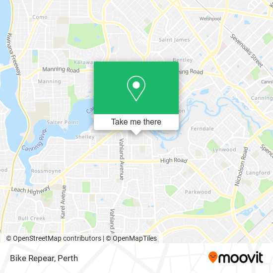 Bike Repear map