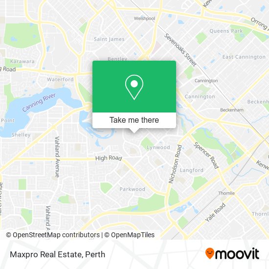 Maxpro Real Estate map