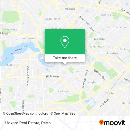 Mapa Maxpro Real Estate