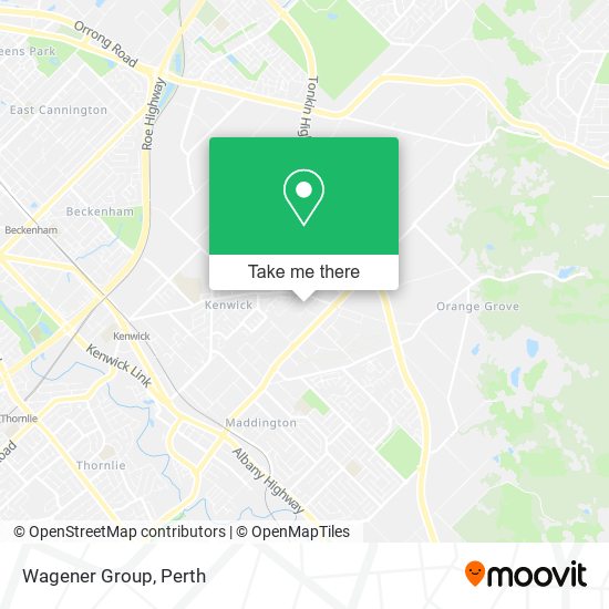 Wagener Group map