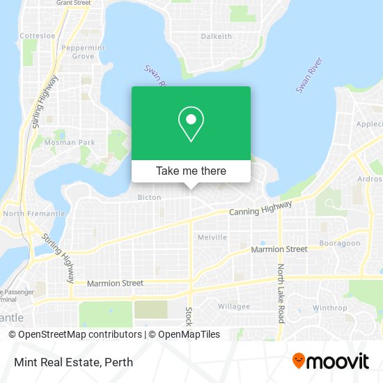 Mint Real Estate map