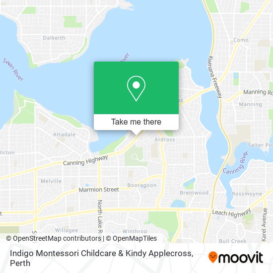 Indigo Montessori Childcare & Kindy Applecross map