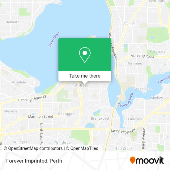 Mapa Forever Imprinted