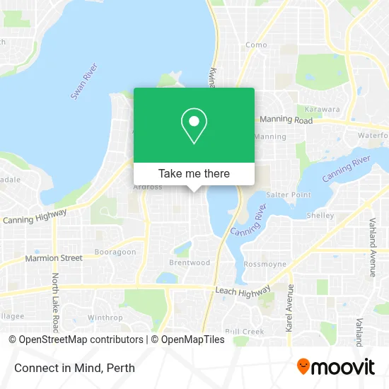 Mapa Connect in Mind