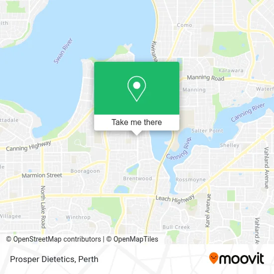 Mapa Prosper Dietetics