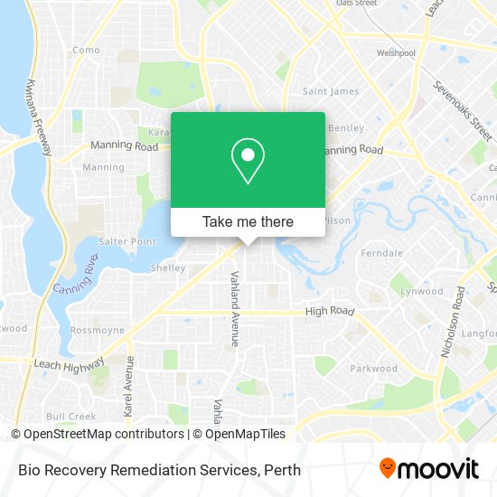 Bio Recovery Remediation Services map