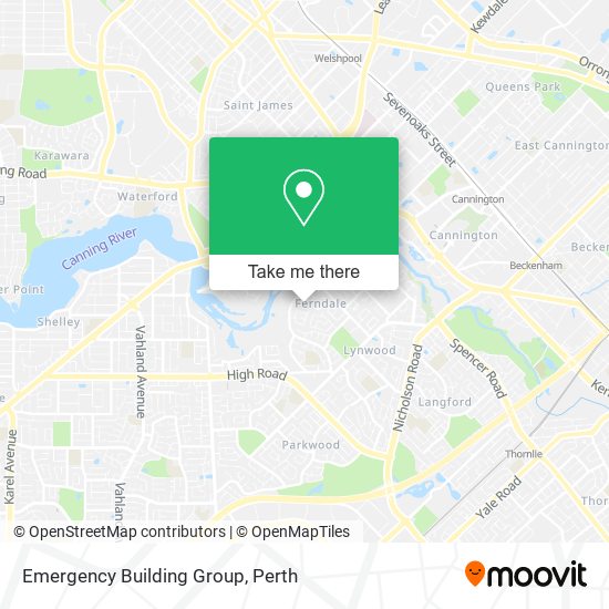 Emergency Building Group map